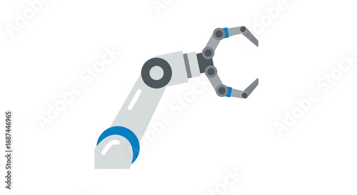 Robotic Arm with Gripper Mechanism.