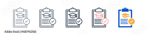 Results different style icons set vector illustration. 