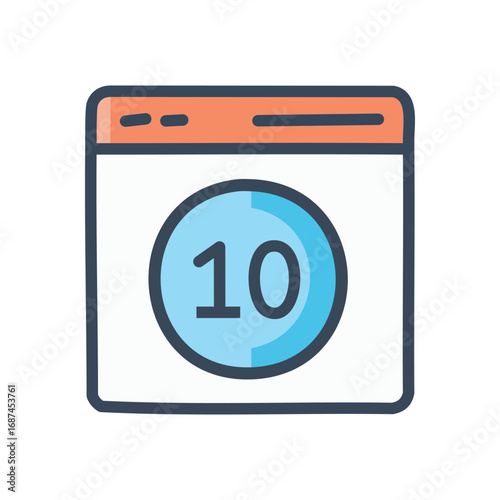 Website timer displaying ten seconds remaining.