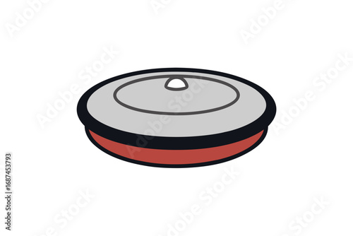 Lid design vector