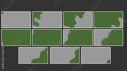 Liquid Hand-Drawn Transition | Frame by Frame Animation Vector Sequence