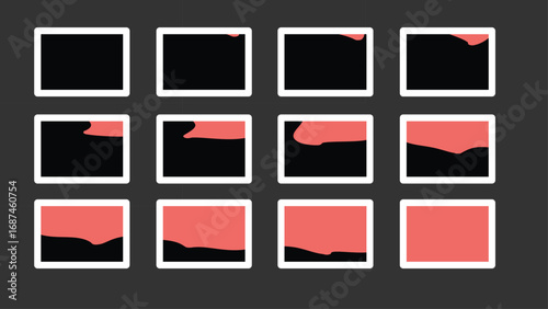 Liquid Hand-Drawn Transition | Frame by Frame Animation Vector Sequence