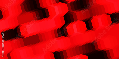 simple colorful background consisting of hexagons. vector Eps 10