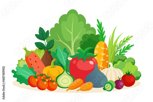 vegetables and fruits