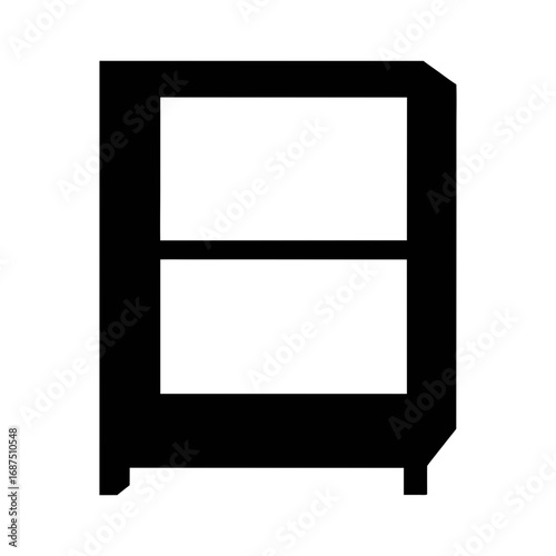 Discover the graphic representation of the japanese kanji symbol for day or sun in black color