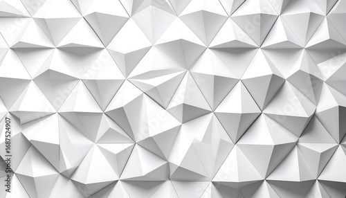 Abstract geometric pattern of interlocking white triangles
