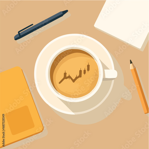 Stock Chart Coffee
