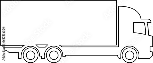Delivery Truck Icon, Truck Icon,  Auto vehicle isolated. Transport icons. Automobile silhouette front view. vehicle or automobile symbol. Vector Illustration !