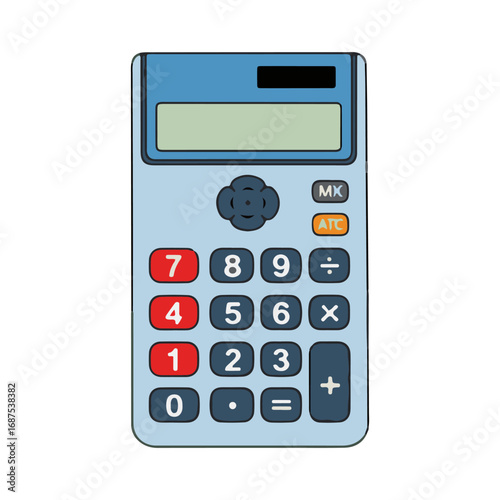 calculator vector illustration design