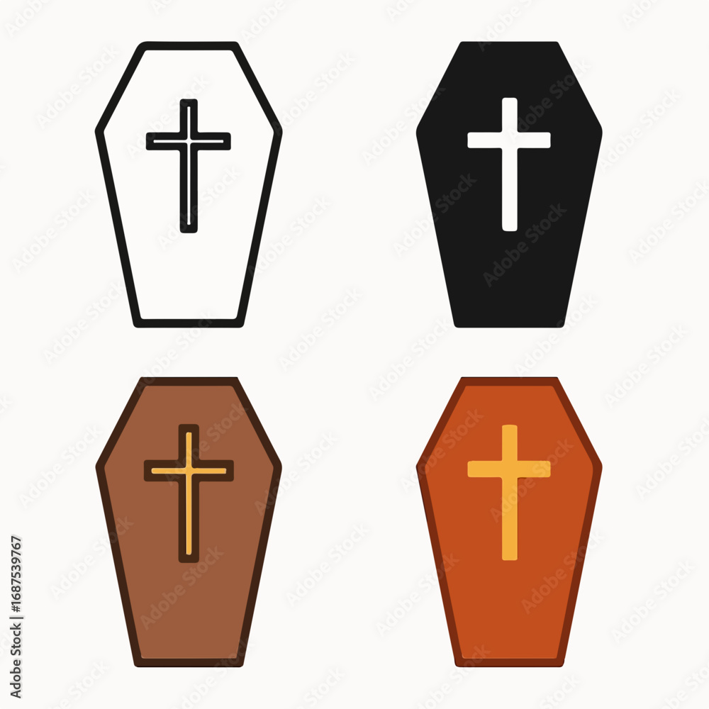 Obraz premium Coffins