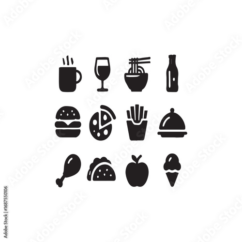 food and drink icons