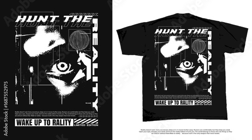 streetwear t shirt design, aesthetic brutalism graphic t-shirt design, motivitional streetwear t-shirt design, urban design for clothing, minimalist brutalism streetwear design