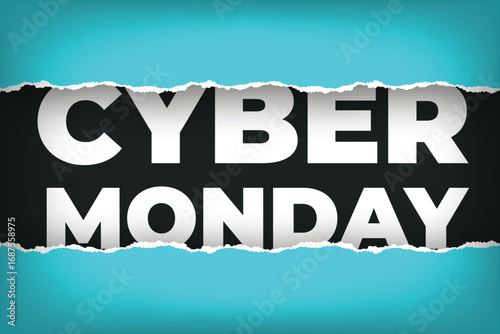 Modern Cyber Monday Super Sale Banner for Business Marketing