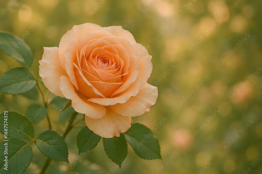 Obraz premium Rose in Sunlight 