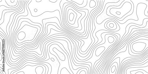 Topographic contour map. Topography and geography map grid abstract background. similar cartography illustration 
