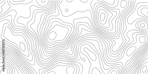 Topographic contour map. Topography and geography map grid abstract background. similar cartography illustration 
