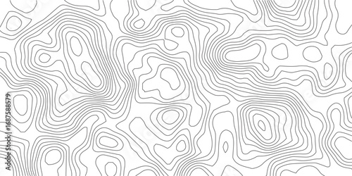 Topographic contour map. Topography and geography map grid abstract background. similar cartography illustration 
