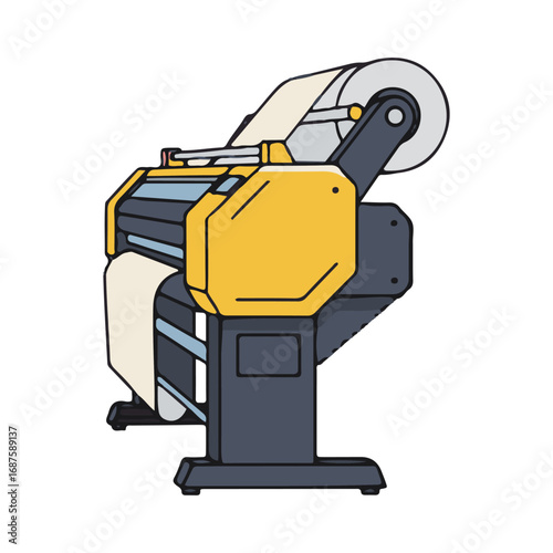 
printer vector illustration design