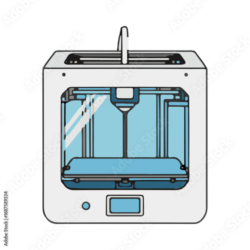 
printer vector illustration design