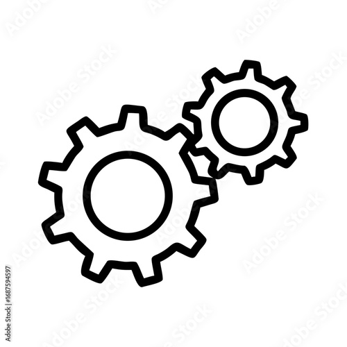 vector gear icon