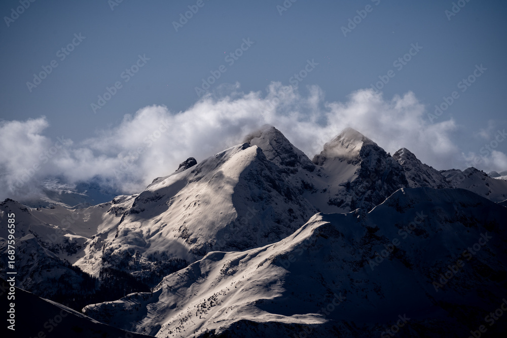 Obraz premium swiss alps mountains