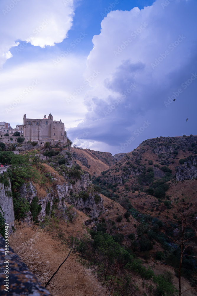 Fototapeta premium Matera city