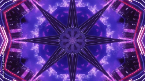 abstract background with star