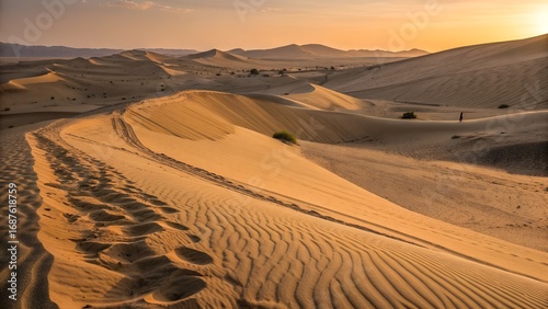 desert landscape in the desert