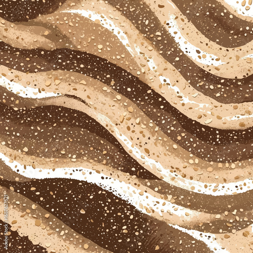 Grainy sand texture outline vector – dispersed soft particle effect