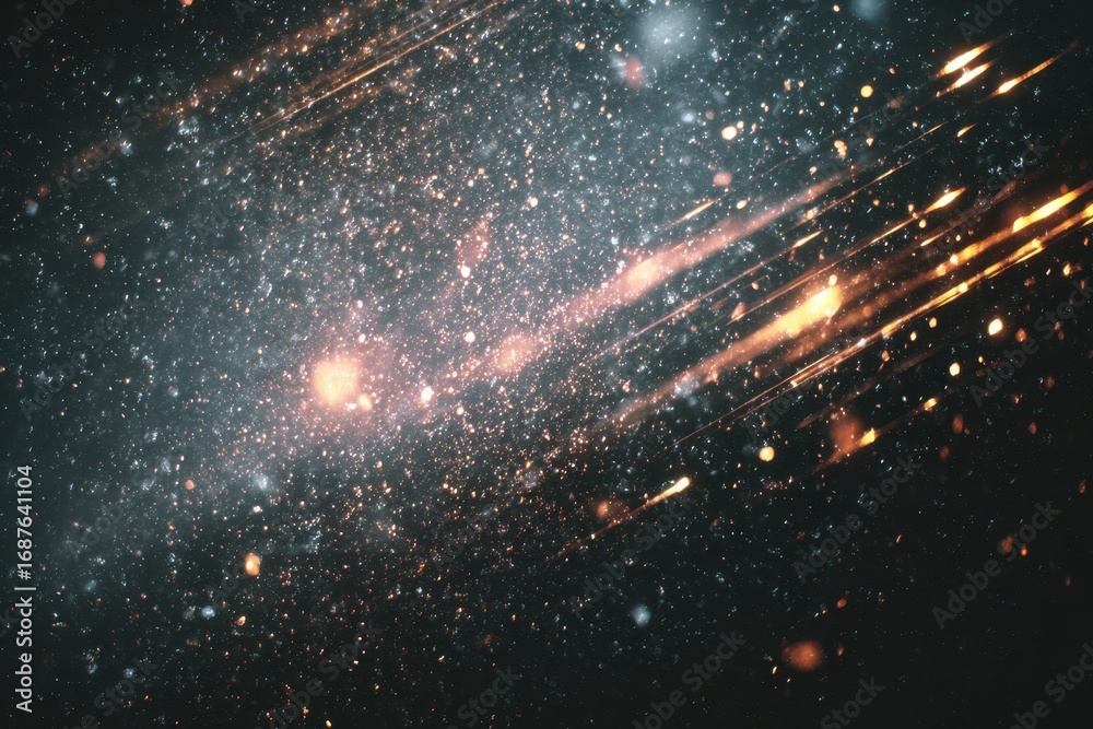 Naklejka premium retro film light leak overlay effect with scratch dust and light leaks, retro grain noisy film distressed texture light leak flare on black background