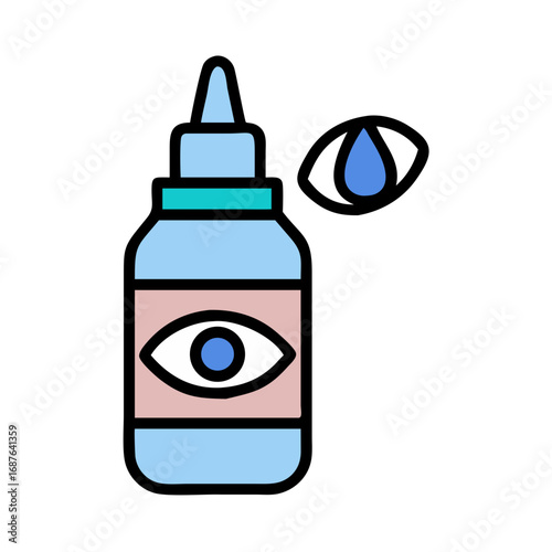 vector illustration of a bottle