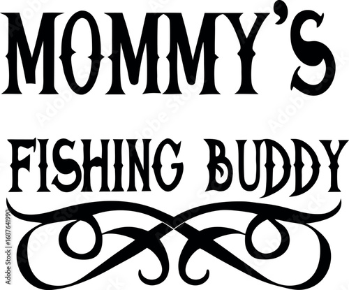 Cherish the special bond between a child and their mommy fishing buddy with this image transparent background