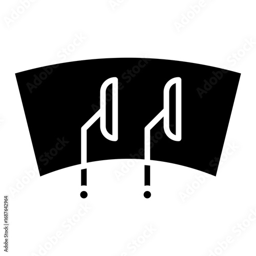 Wiper Vector Icon