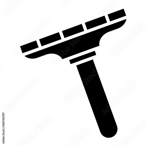 Rotating Brush Vector Icon