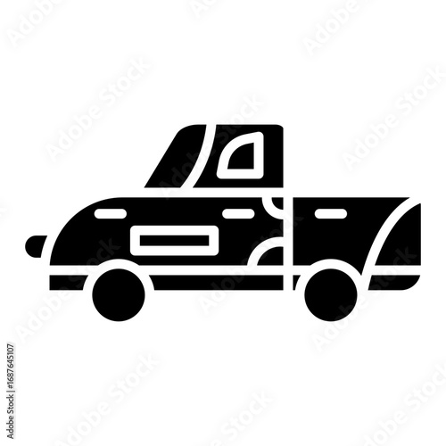 Classic Car Vector Icon