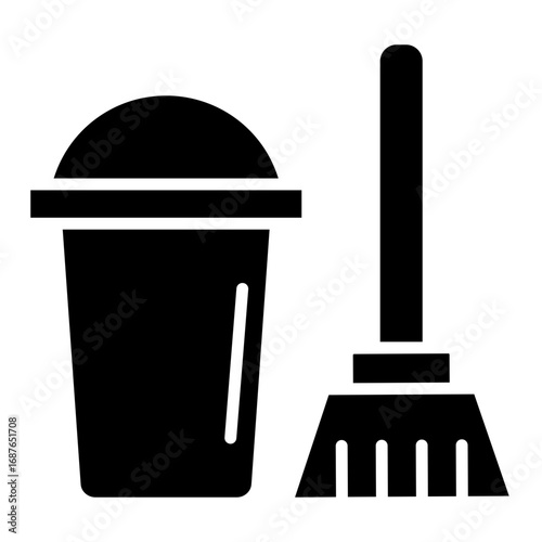 Cleaning Vector Icon