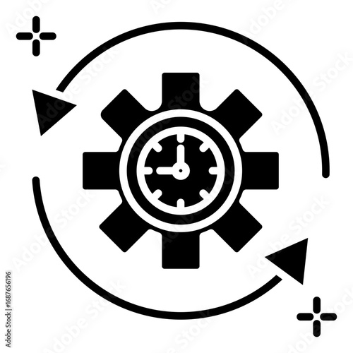 Utilization Vector Icon