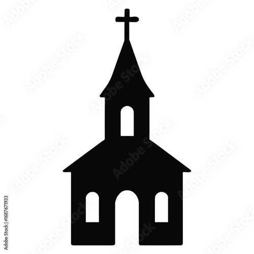 church icon vector illustration
