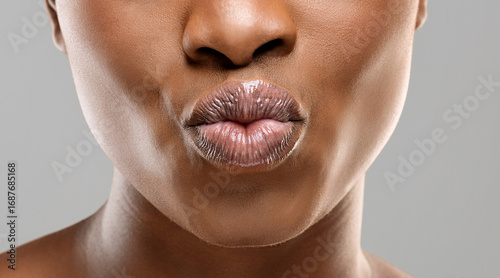 Photography Lip augmentation concept