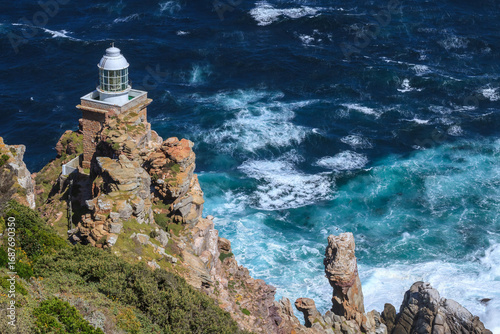 Lower Lighthouse at Good Hope Cape, South Africa