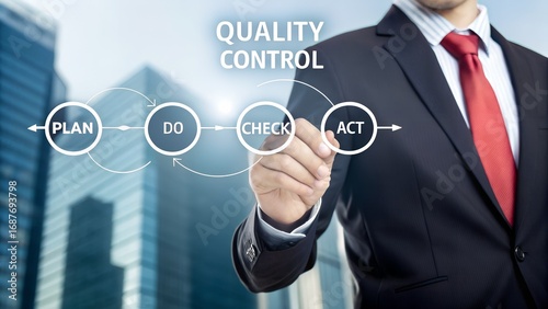 Quality control management plan do check act process