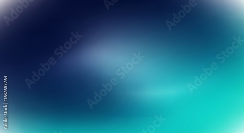 Abstract gradient background with shades of blue and teal colors