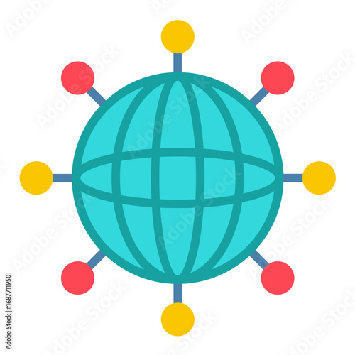 Internet Vector Design Icon Style