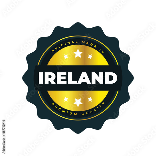 Premium Quality Original Product from Ireland | Irish Badge