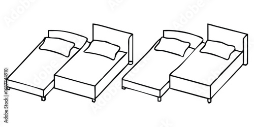 Comfortable living room interior with a 3D illustration of a tea bag isolated on a white couch