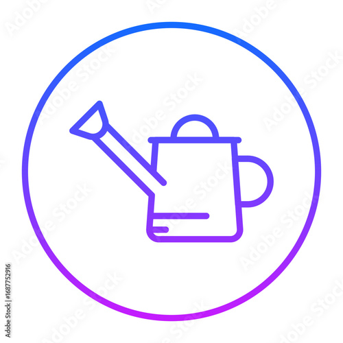 Watering Can Vector Icons