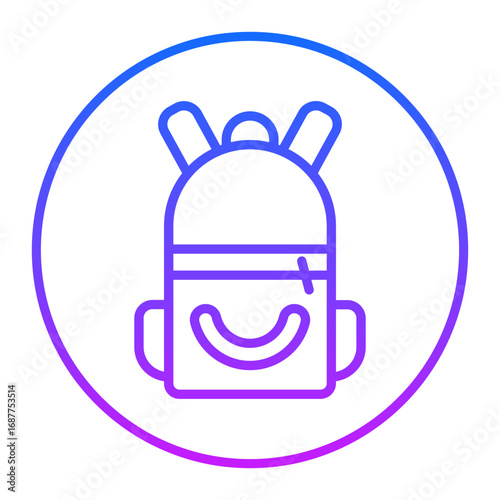 Backpack Vector Icons