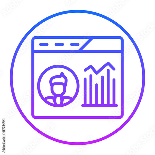 Website Traffic Vector Icons