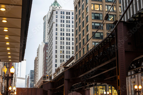 Train in Chicago, Illinois