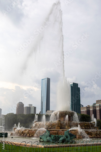 Fountain in Grant Park, Chicago